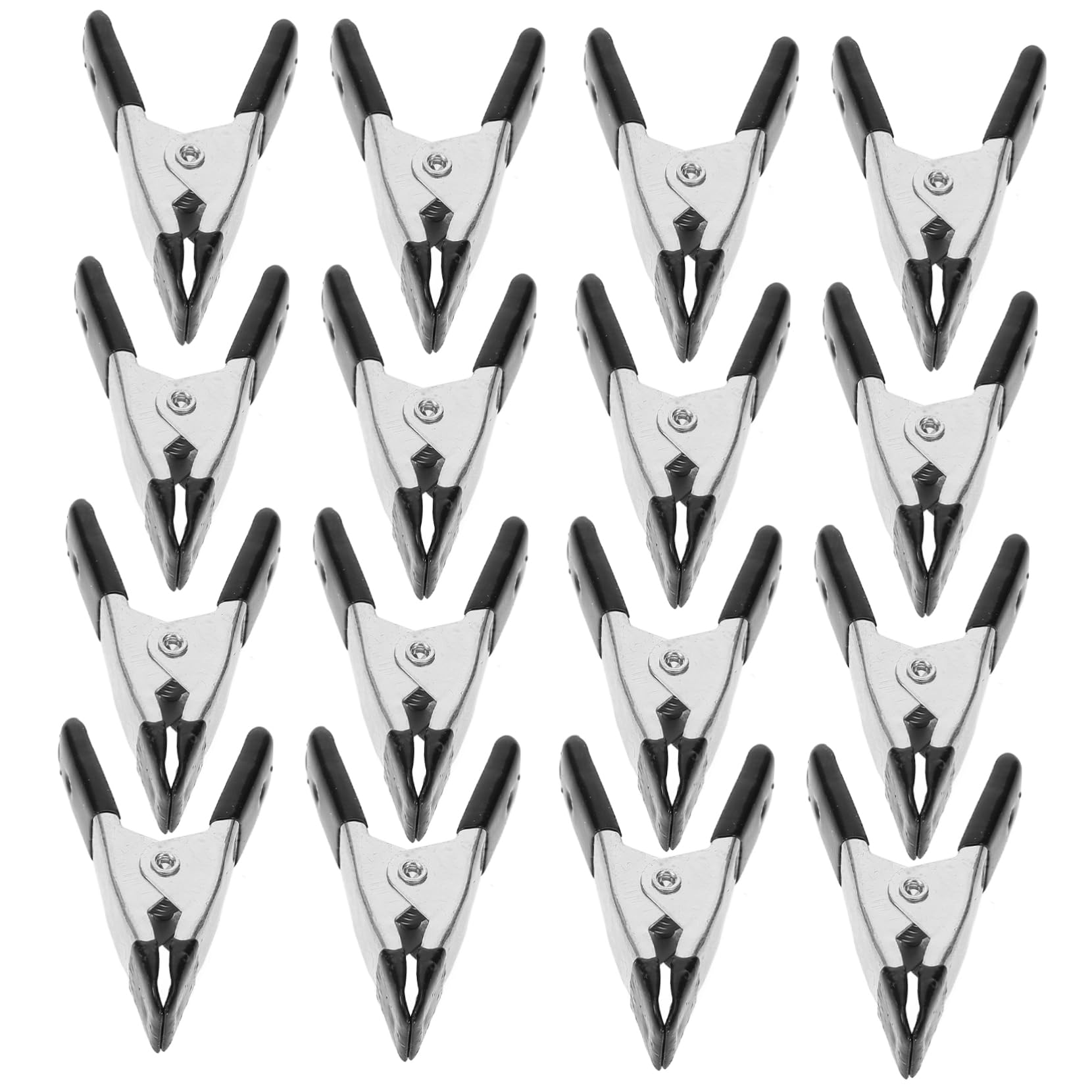 SHINEOFI 4 Set Clip Per Fondali Fotografici Da Fermagli Resistente Per Telo Accessori Per Fotografia E Lavori Falegnameria Impermeabili E Durevoli 20 Pezzi*4