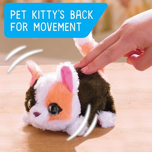 Miniatura 3 de Just Play FurReal My Minis Kitty Juguete interactivo, pequeño gatito de peluche con movimiento, animales de peluche, juguetes para niños a partir de