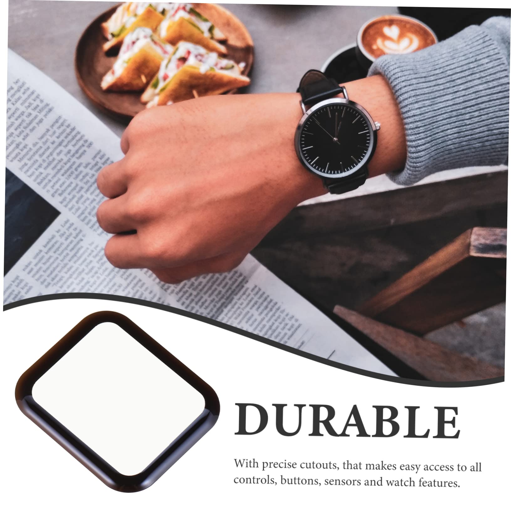 OSALADI 10stücke Gehärtetes Glas Displayschutzfolie Für Watch Vollständiger Schutz Kompatibel Mit Watch Und Fingerabdruckfrei