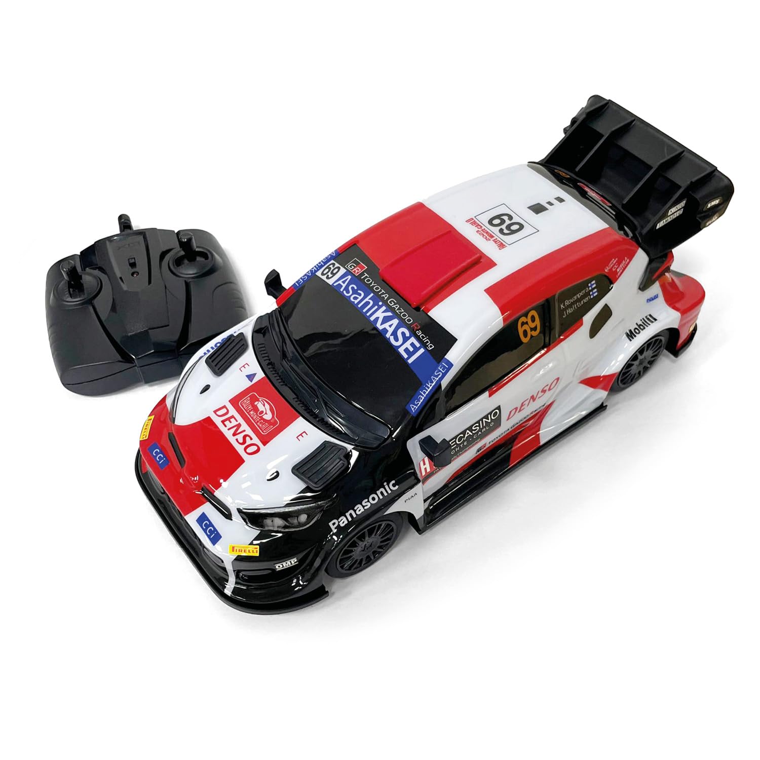 Mondo Motors Toyota GR Yaris WRC, Modelo a Escala 1:14, baterías Recargables Incluidas, Coche de Juguete 63860