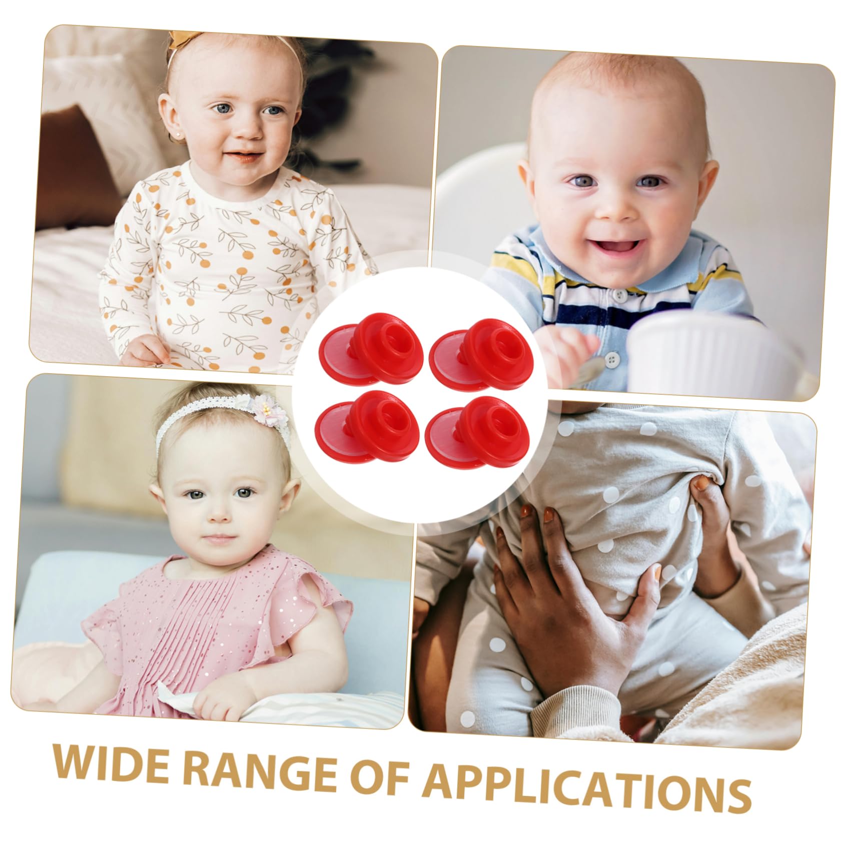 TEHAUX 500sätze Snap Buttons Für Kleidung Robuste Langlebige Druckknöpfe Aus Kunststoff Für Diy-projekte Und Kinderbekleidung Einfache Anwendung Vielseitig Einsetzbar