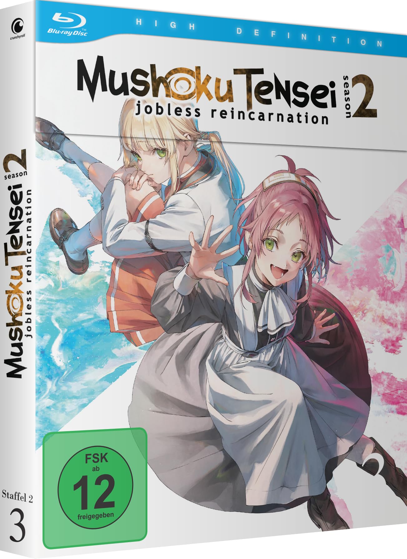 Mushoku Tensei anime segunda temporada volumen 3 castellano: Comprar disco Blu-ray serie