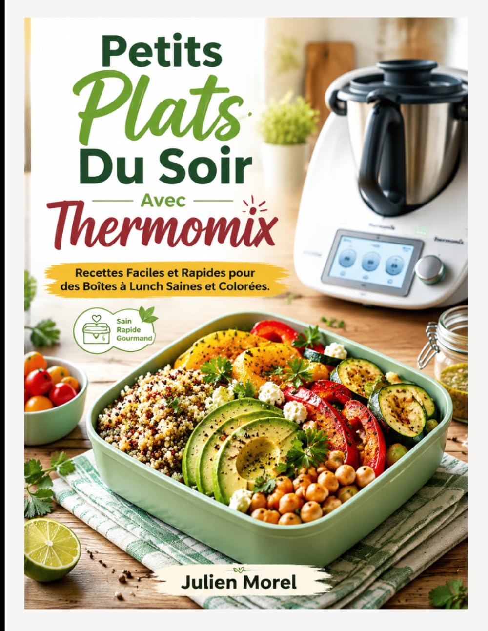 Petits Plats Du Soir Avec Thermomix: Recettes Faciles et Rapides pour des Boîtes à Lunch Saines et Colorées.