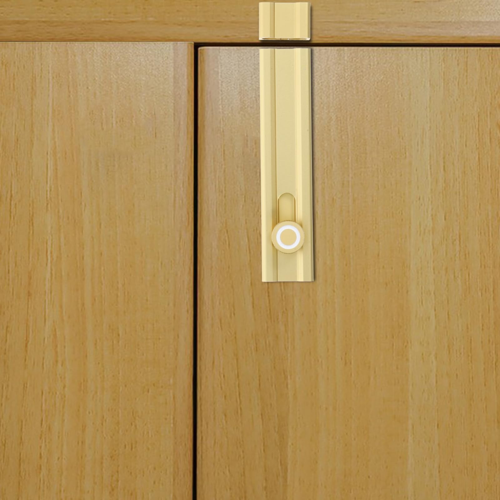 Gadpiparty 4pièces Barre De Sécurité Pour Porte Coulissante Verrou à Encastrer Auto-adhésif Pour Intérieure Installation Facile Sans Perçage Système De Sécurité Renforcé