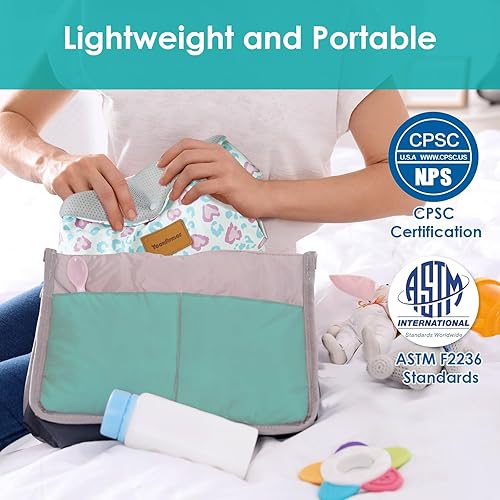 Miniatura 5 de Portabebés para recién nacidos a niños pequeños, ergonómicos ajustables para niños pequeños de 7 a 33 libras, acogedor y ligero portabebés con