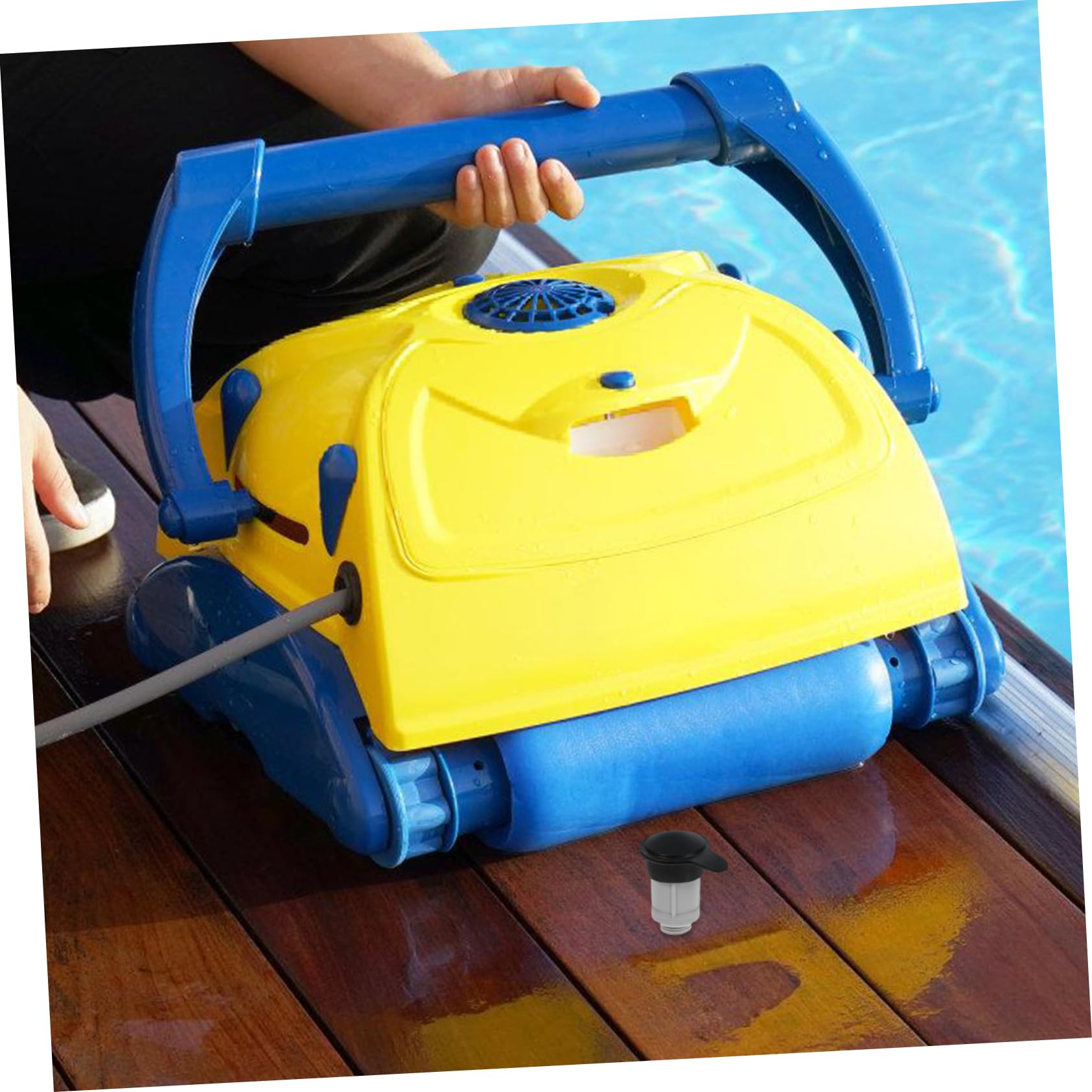 Mipcase 4 Pezzi Valvola Sfiato per Piscine Ricambio per Valvole Iniezione Aria Compatibile con Piscine Fuori Installazione Facile e Funzionalità per Scarico e Gonfiaggio
