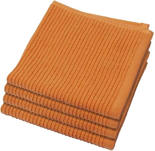 Miniatura 4 de Now Designs Ripple - Juego de 4 paños de cocina color azul bali