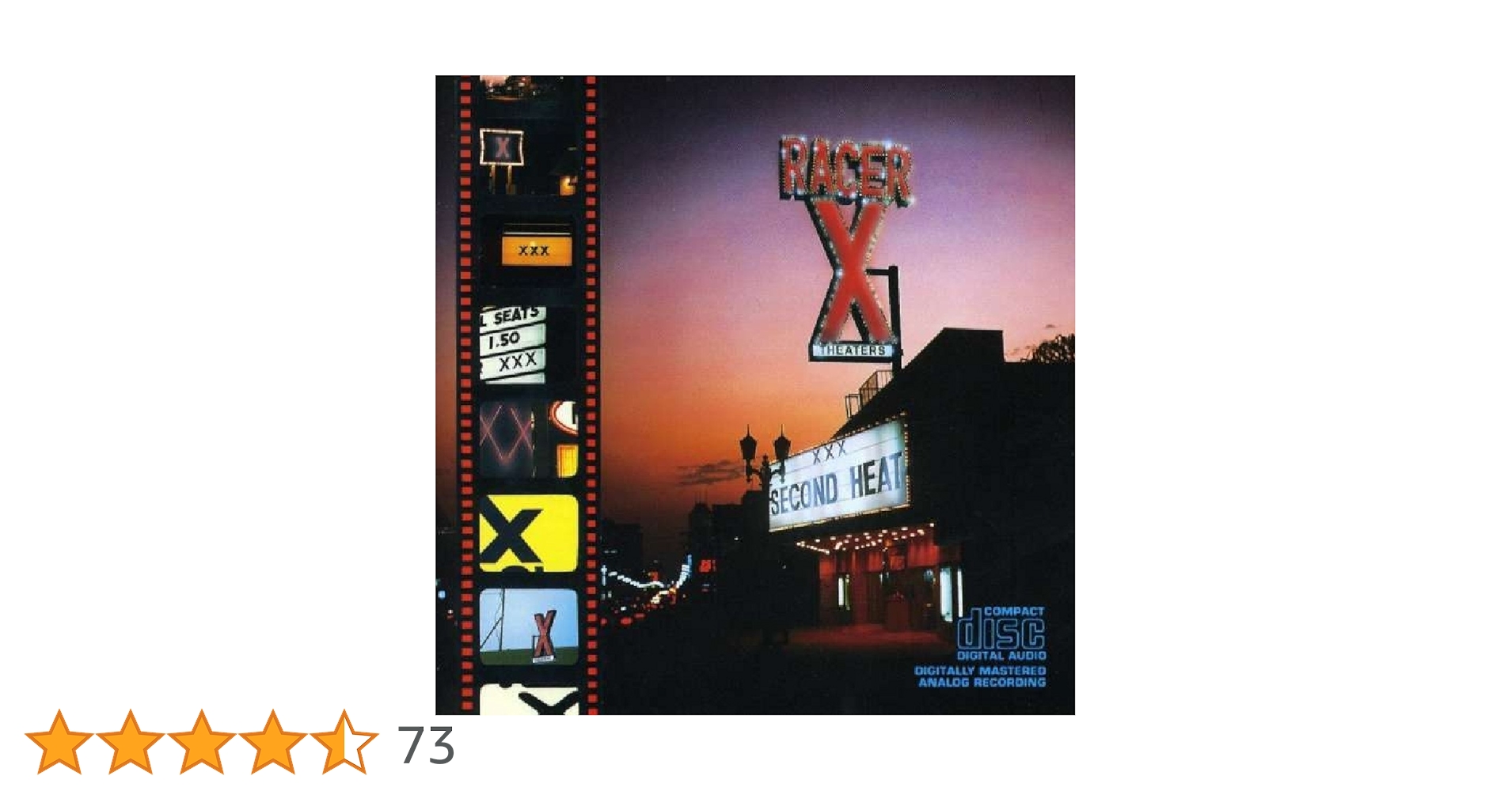 レーサーX セカンド・ヒート 日本盤 帯付き 紙ジャケット仕様 RACER X レーサーX セカンド・ヒート 日本盤 帯付き 紙ジャケット仕様