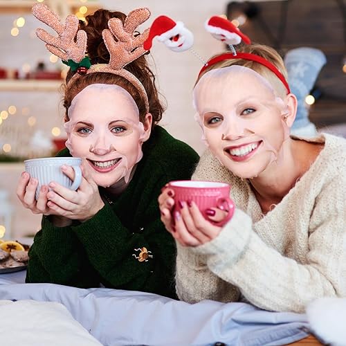 Miniatura 5 de 36 unidades de rellenos de calcetines de Navidad, máscaras faciales para el cuidado de la piel, spa, máscaras faciales de fragancia, regalos de