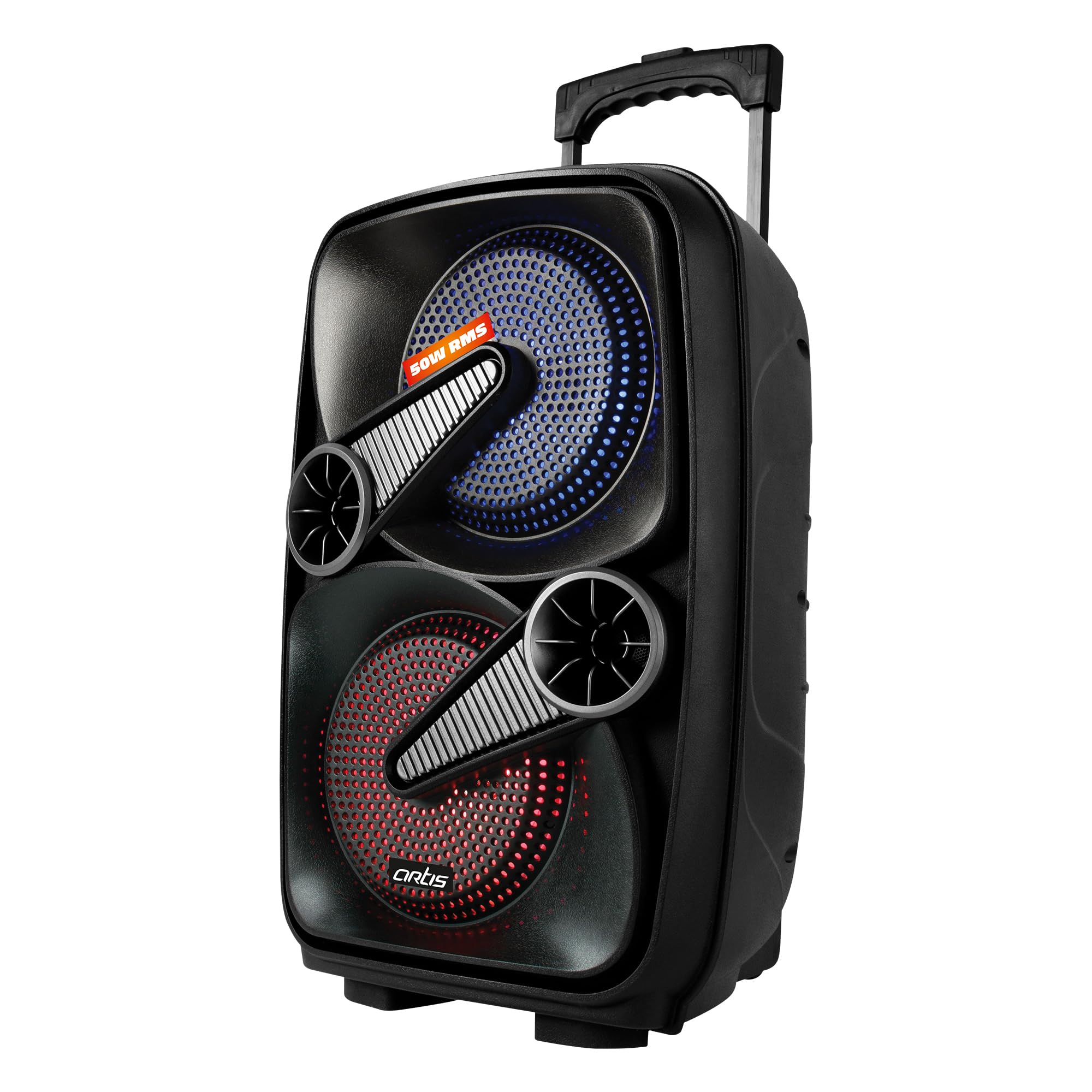 Artis BT909 50W Wireless Bluetooth Party Speaker with FM/USB/Aux in/TF Card & Wireless Mic. (B0B461LYM4) Amazon Price History, Amazon Price Tracker