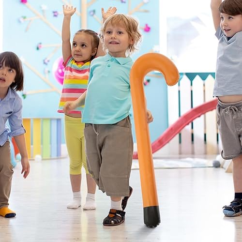 Miniatura 4 de Disfraz de anciano para 100 días de escuela, disfraz de anciano, peluca de hombre mayor, gafas, juego de bastón inflable para niños, disfraz de