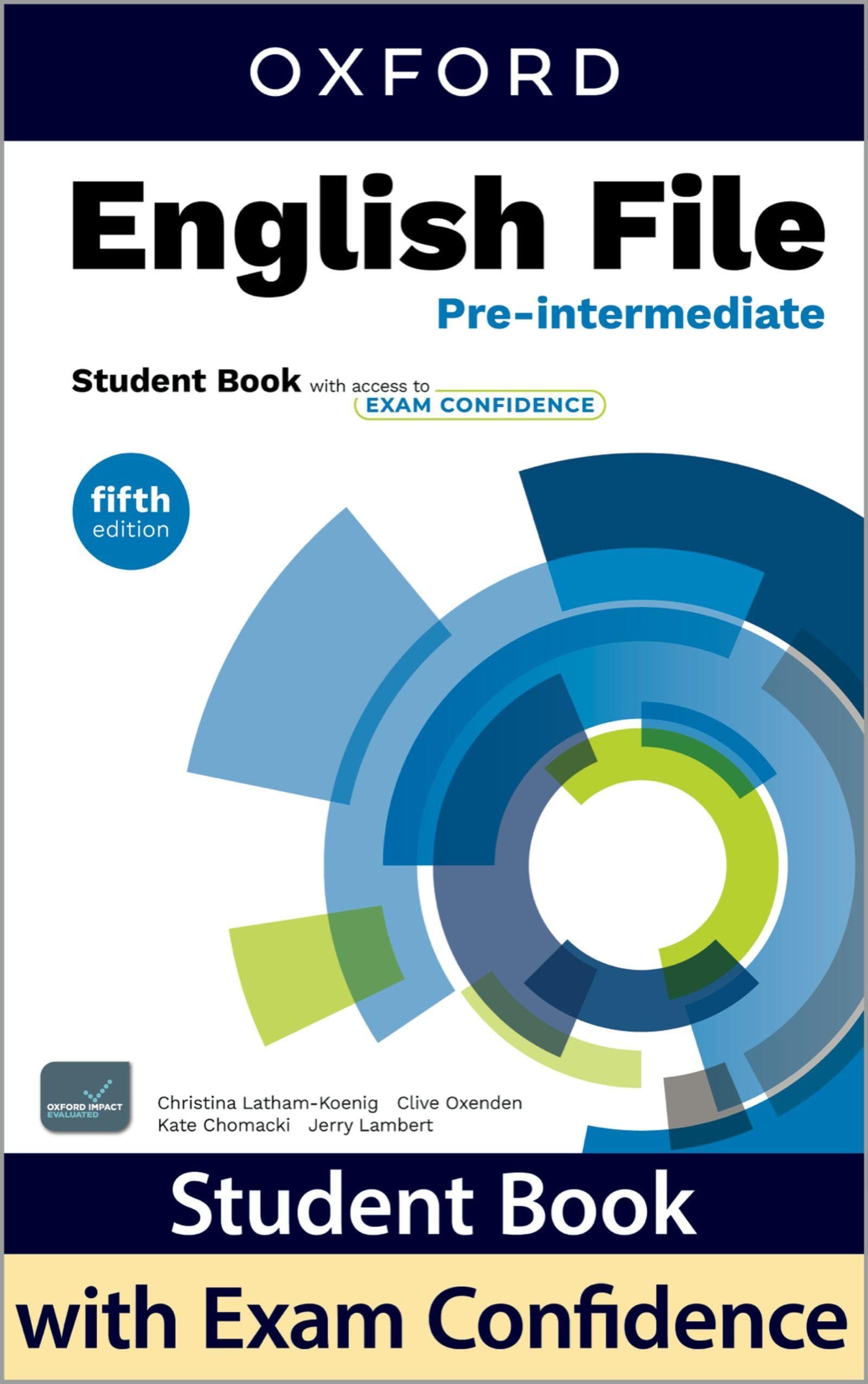 English File fifth edition Pre-Intermediate Student Book with