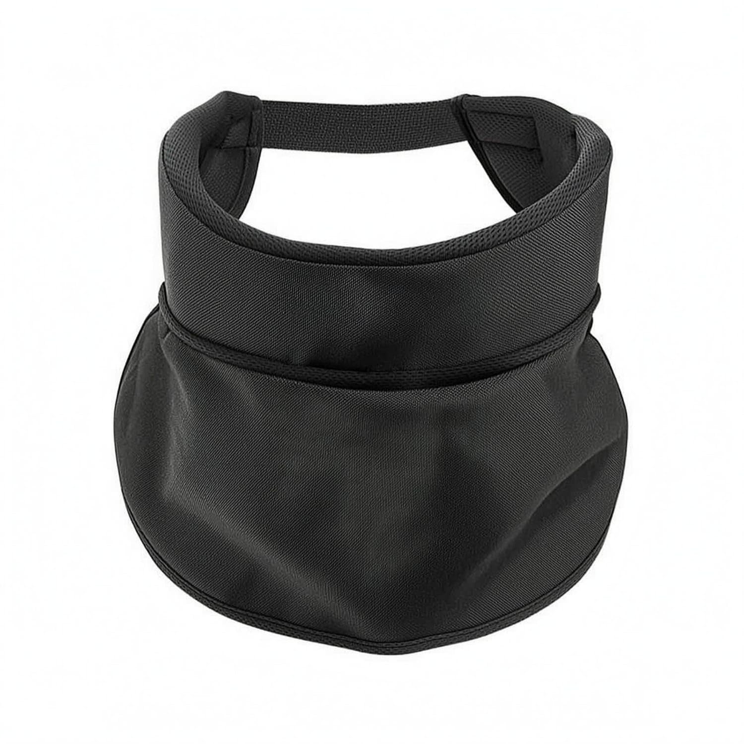 Adjustable Strap Ice Hockey Neck Guard Mesh Material Hockey Neck Protector Curved Front Panel Sports Protection Gear Hook-and-Loop, Adult-picture-17