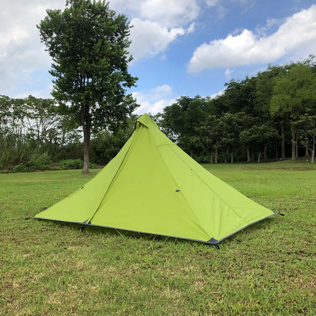 Regenschutzplane für Wanderzelte – vielseitig einsetzbar für Outdoor Abenteuer und Camping bei Regen und Sonne. Tragbares 1 Personen Wanderzelt