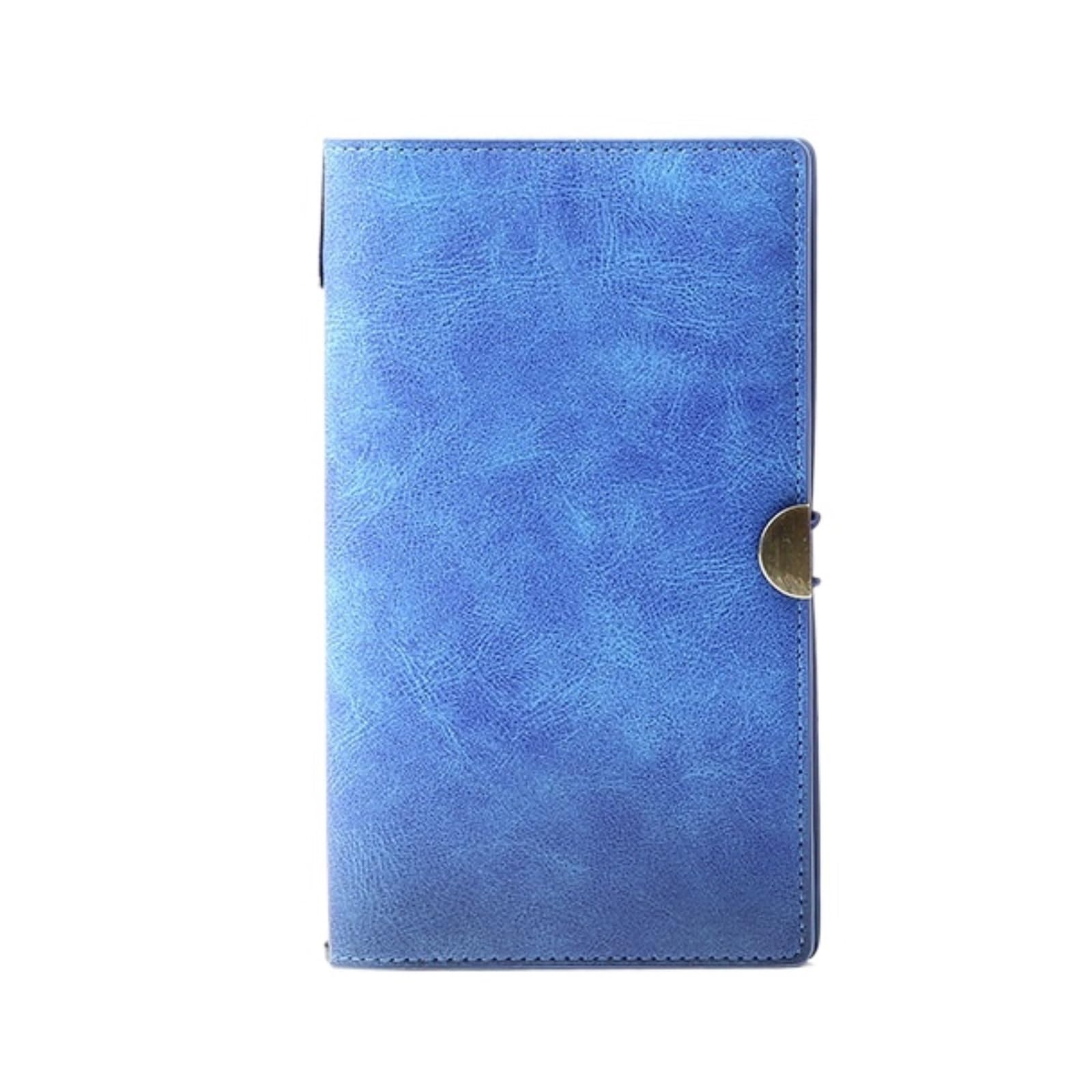 Notatnik Dziennik Notatnik A6 Z Paskiem, Retro, Przenośny, Biznesowy, Biurowy Materiały piśmiennicze(Blue)
