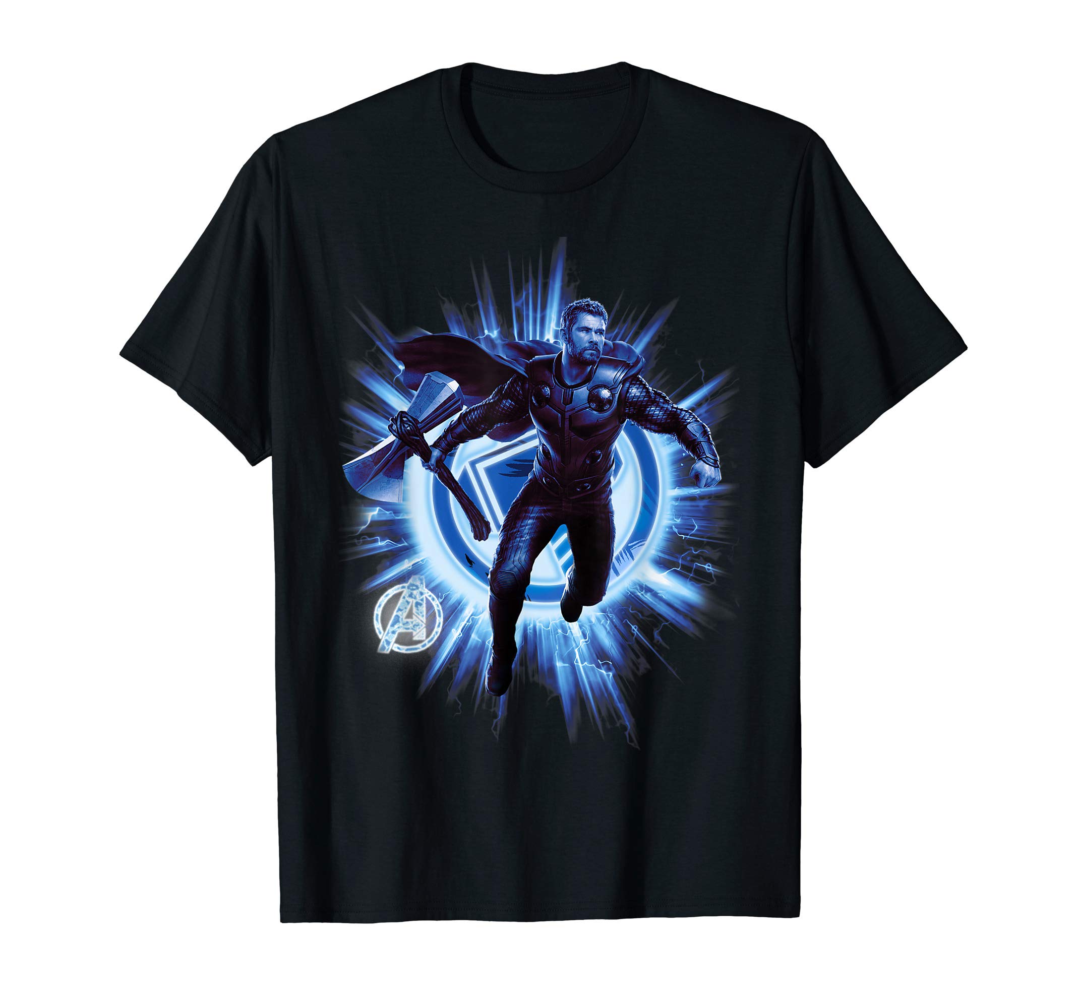 Sponsored Ad - Avengers Endgame Thor Blast Poster Graphic T-Shirt T-Shirt