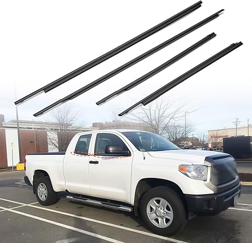 Miniatura 8 de Burlete de moldura de ventana compatible con Civic 4 puertas Sedan 2016-2021 sustituye a 72450-TEA-T01 72410-TEA-T01 72910-TEA-T01 72950-TEA-T01