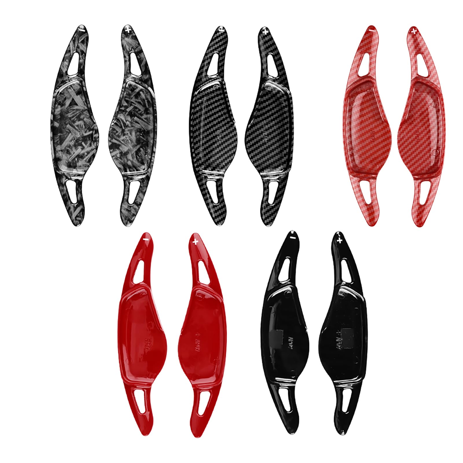 KUNGKIC Per BMW 4 5 7 6 3 G20 G30 G11 G06 G01 G07 G29 G05 G15 G14 G22 G26 Volante Leva del cambio ABS Estensioni Interno Decorazione Accessori 2 pezzi Rosso