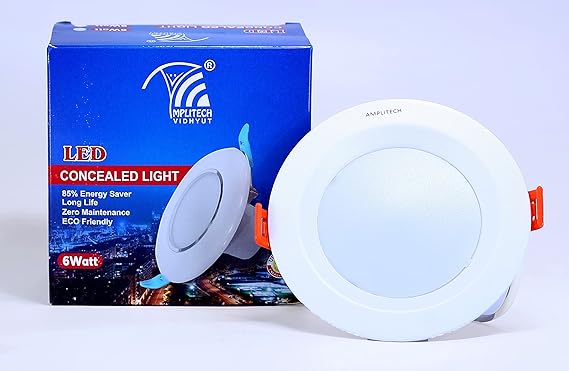 AMPLITECH 9 WATT CONCEAL LIGHT COOL WHITE