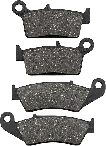 ZICOO Pastillas de freno delanteras y traseras para Suzuki DRZ400 DRZ 400 2000-2009 DRZ400SM RM250, para Honda XR650L CR125R CR250R, para Kawasaki