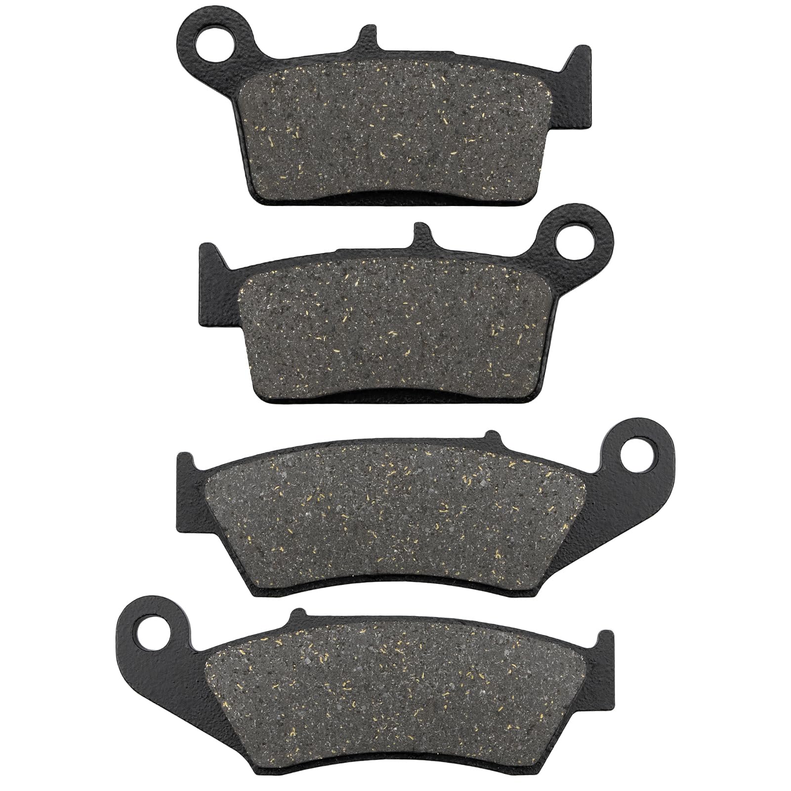 ZICOO Front and Rear Brake Pads for SUZUKI DRZ400 DRZ 400 DR-Z 400 2000-2009, DRZ400SM 2005-2009, RM125 RM250 for HONDA CR125R 1995-1998, XR650L 1993-2016 for Kawasaki KX125 KX250 1995-2007