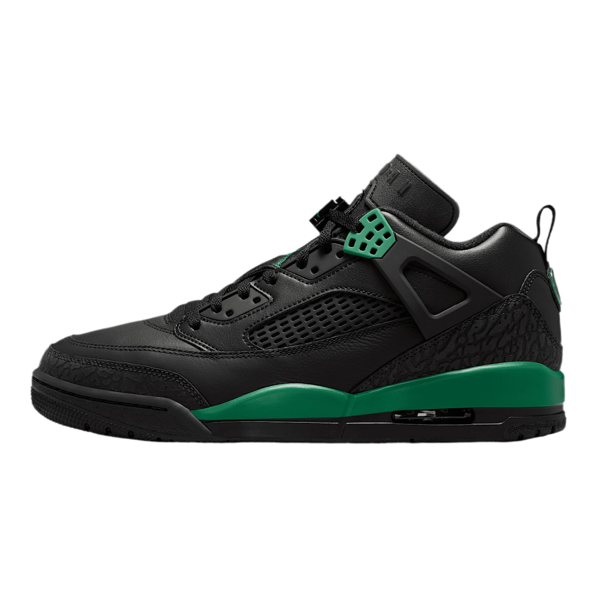 Jordan Spizike Low Men's Shoes (FQ1759-003, Black/Anthracite/Pine Green)