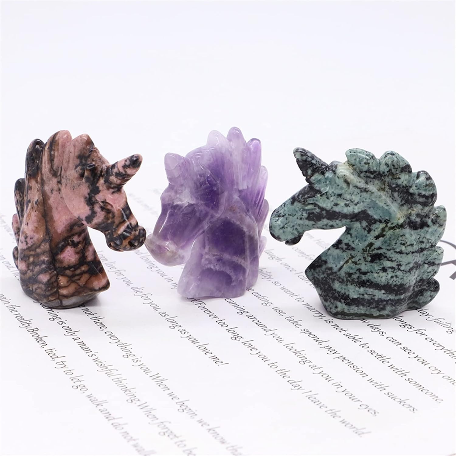 天然水晶の原石 1-20 PC 2 (Color : Mix Random Stones, Size : 5pcs)