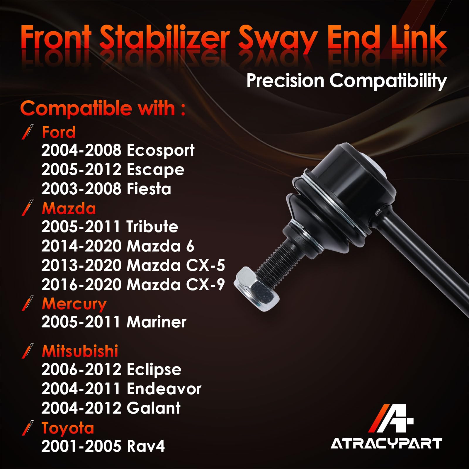 Ｋ8様 Amazon.com: K80296 Sway Bar Links Fit For Ford Escape 04-12;Mazda