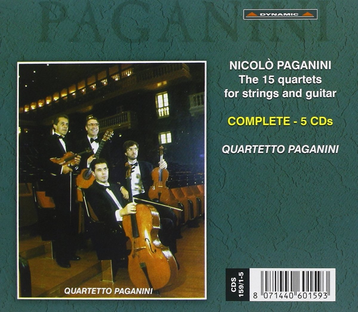 15 Quartets For Strings & Guitar