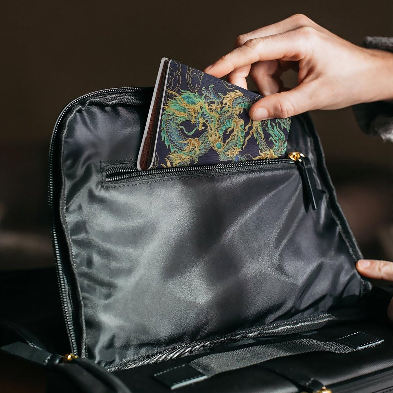 Amazon.co.jp: 龍 ドラゴン柄 キーケース キーホルダー スマートキー  