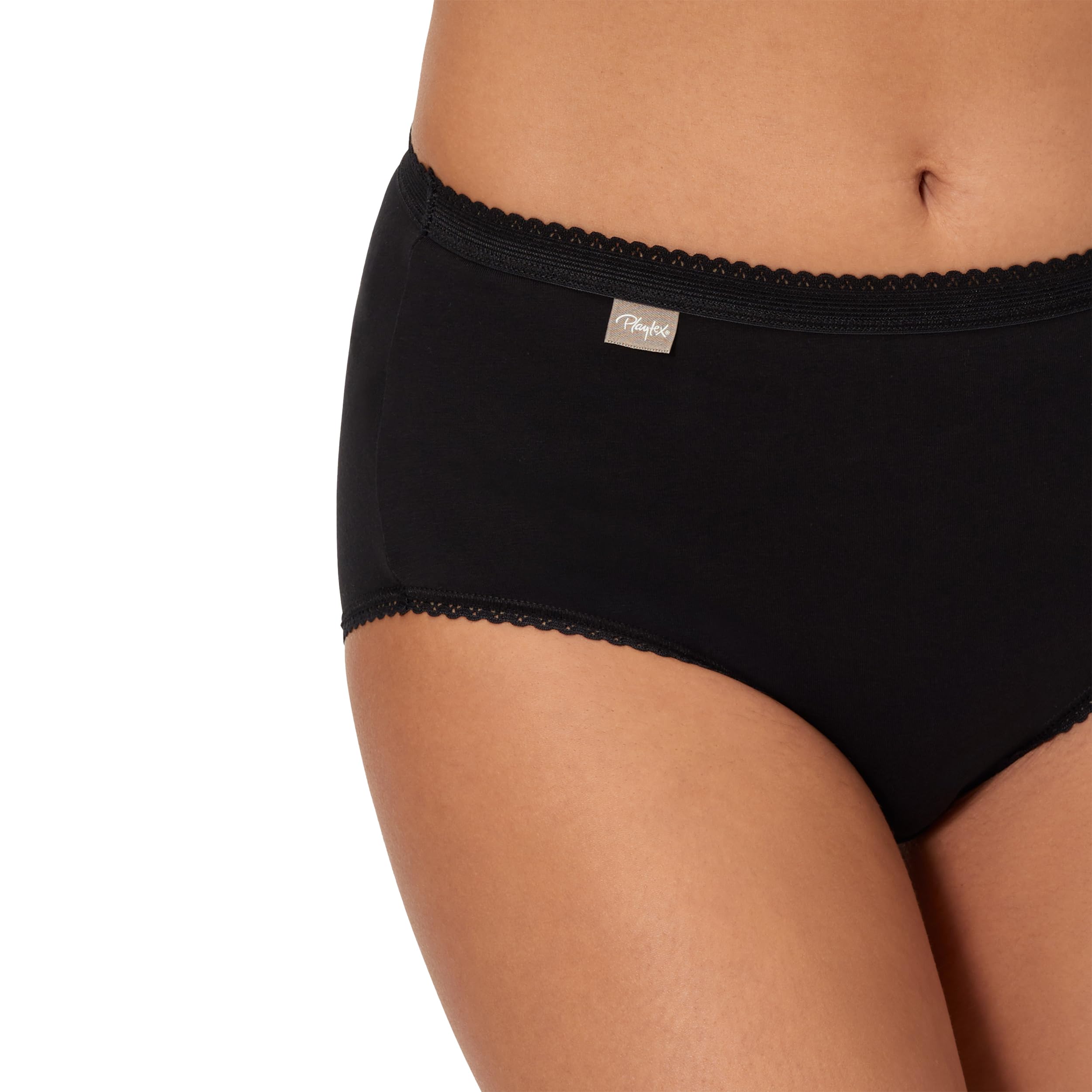 Playtex Lot de 3 Coton Stretch Brief Femme (Lot de 3)
