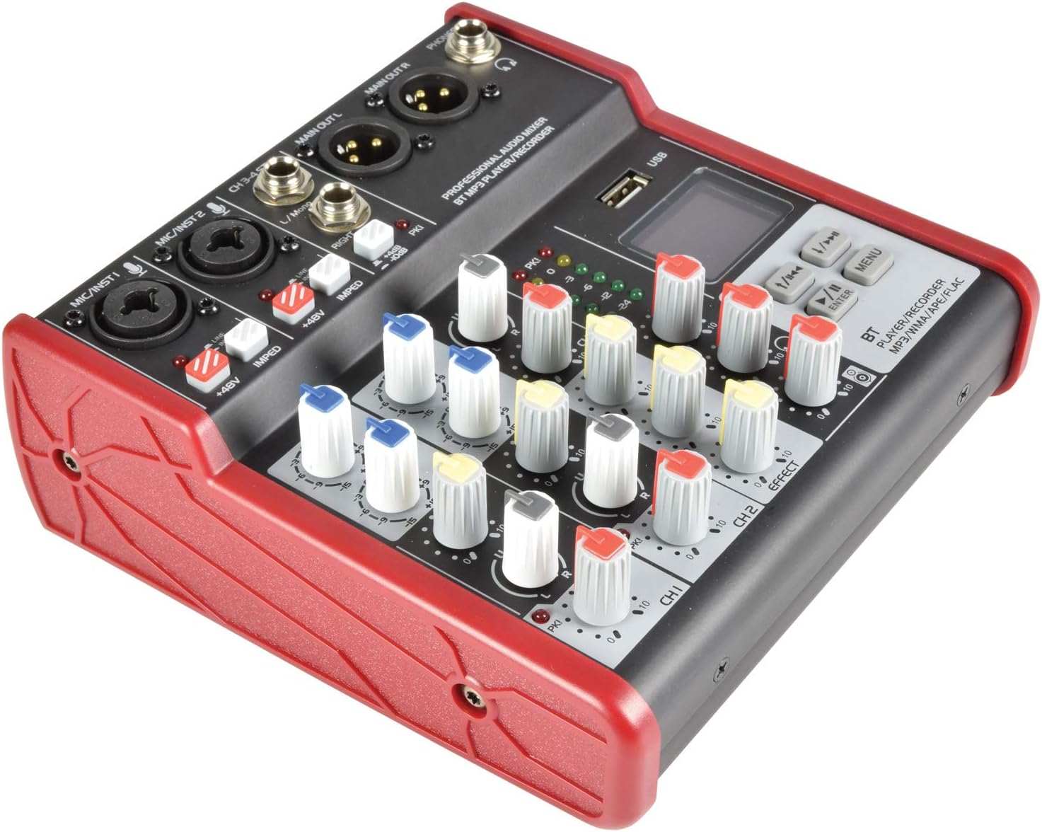 Citronic CSM4 Compact Mixer with USB/Bluetooth Player Amazon.co.uk Musical Instruments & DJ