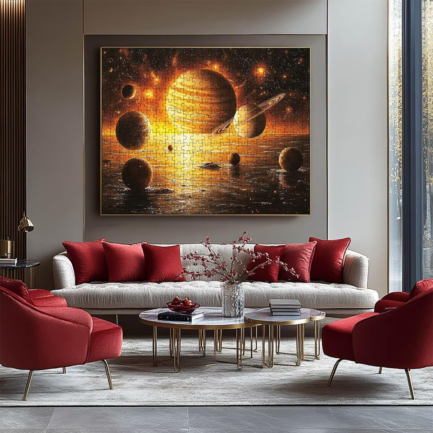 Puzzle 5000 elementów, 5000 elementów, dla dorosłych, wszechświat, drewniane puzzle dla dorosłych, klasyczne puzzle, gra zręcznościowa jako prezent dla kobiet, dekoracja pokoju, 105 x 160 cm, RXPT