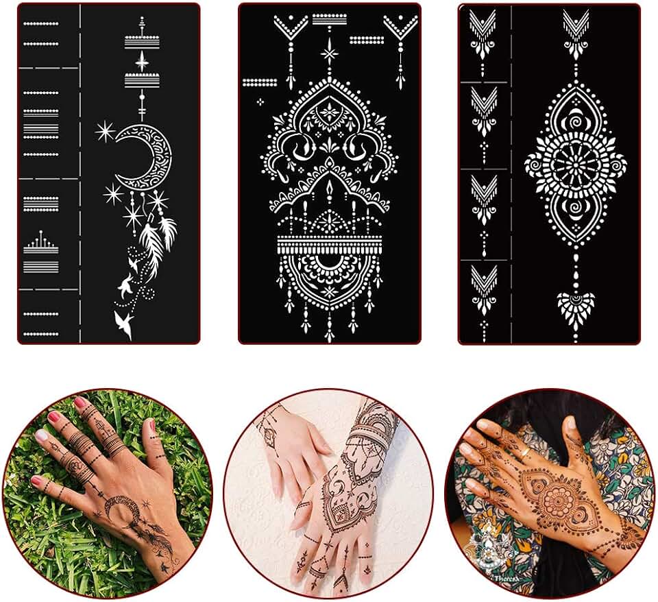 Amazon.co.uk henna tattoo stickers