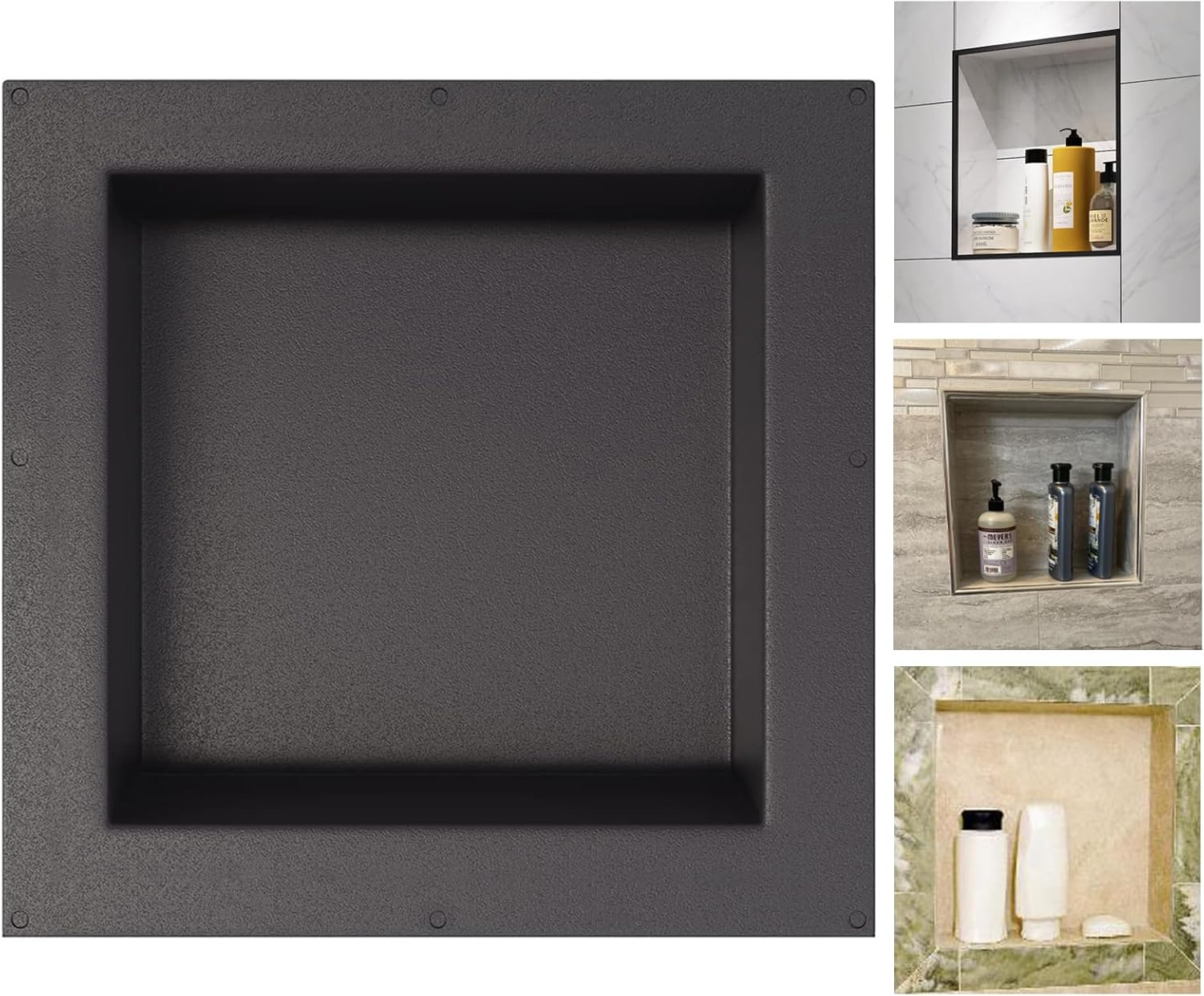 Amazon.com: C CO-CHRIS Recessed Shower Niche Shelf, Bathroom Waterproof ...