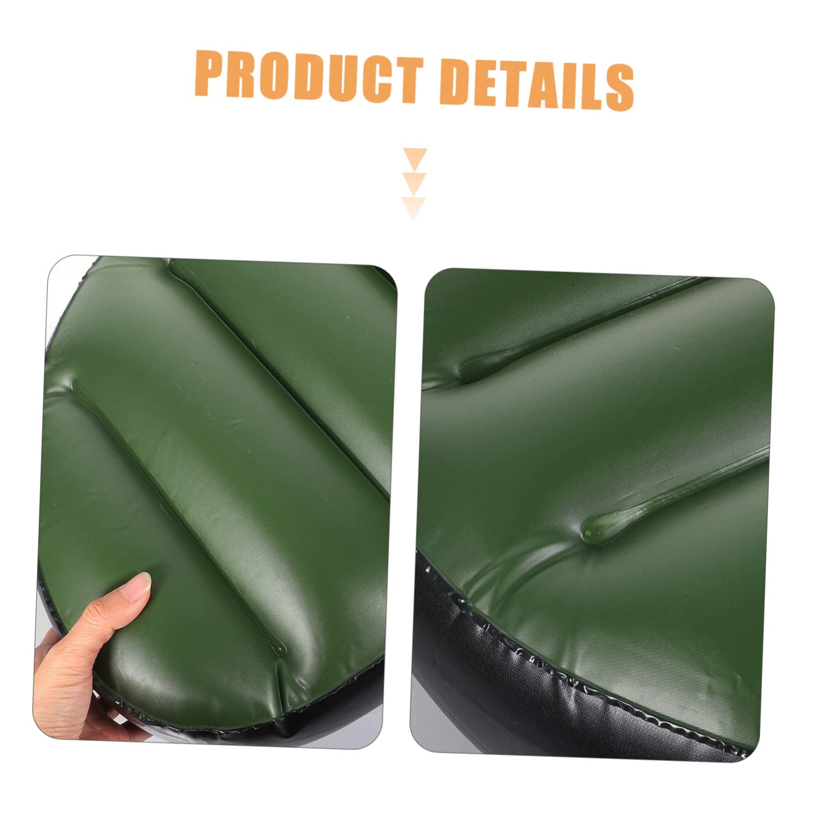 GOOHOCHY Inflatable Seat Pad Breathable Material Ergonomic Design for Comfort Easy to Inflate