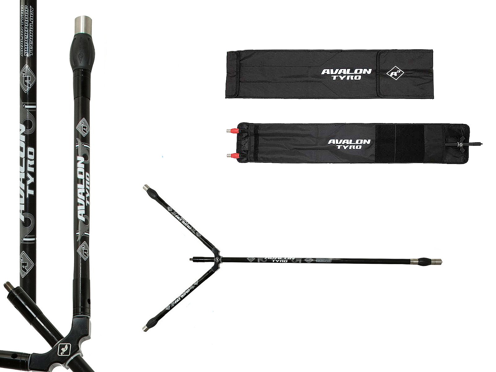 Avalon Tyro A3 Stabilisator Set 28'' Zoll schwarz/grau
