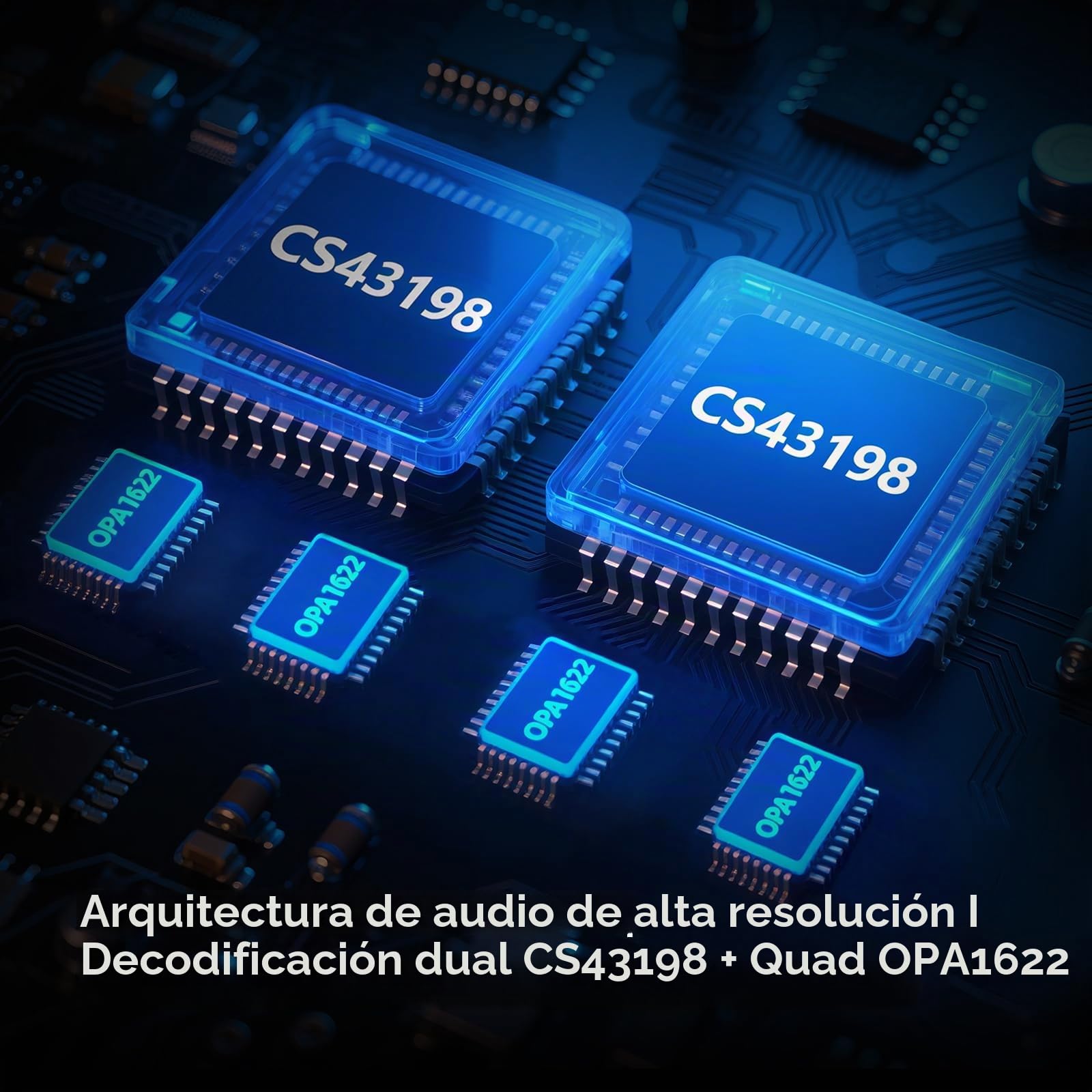 HiBy Reproductor de música R3 PROII Qobuz Tidal Player MQA 8X DSD256native Hi-Res Audio Reproductor de mp3 certificado con pantalla táctil PO 3,5 mm + BAL Conector de 4,4 mm
