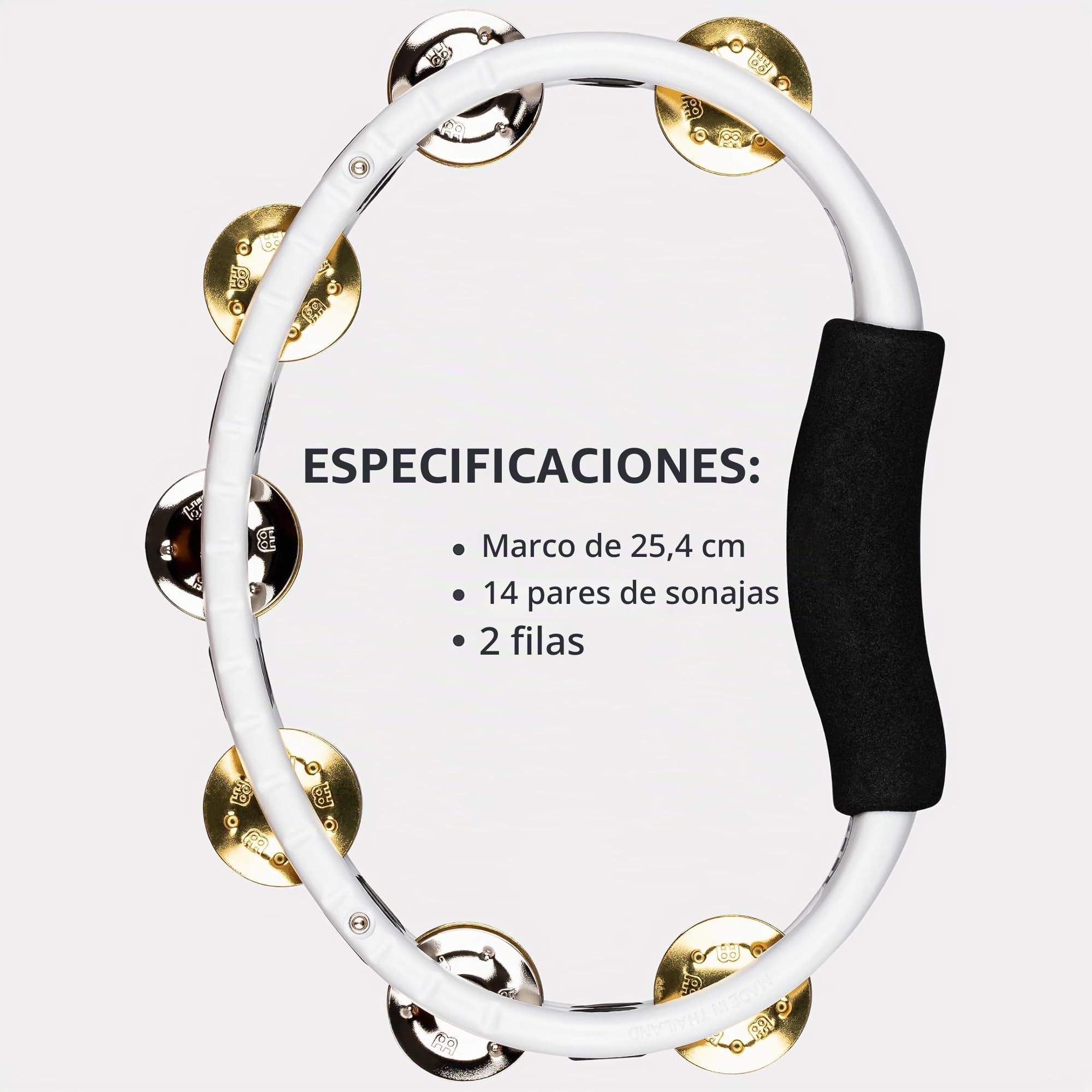 Meinl Percussion TMT1M-WH - Pandereta