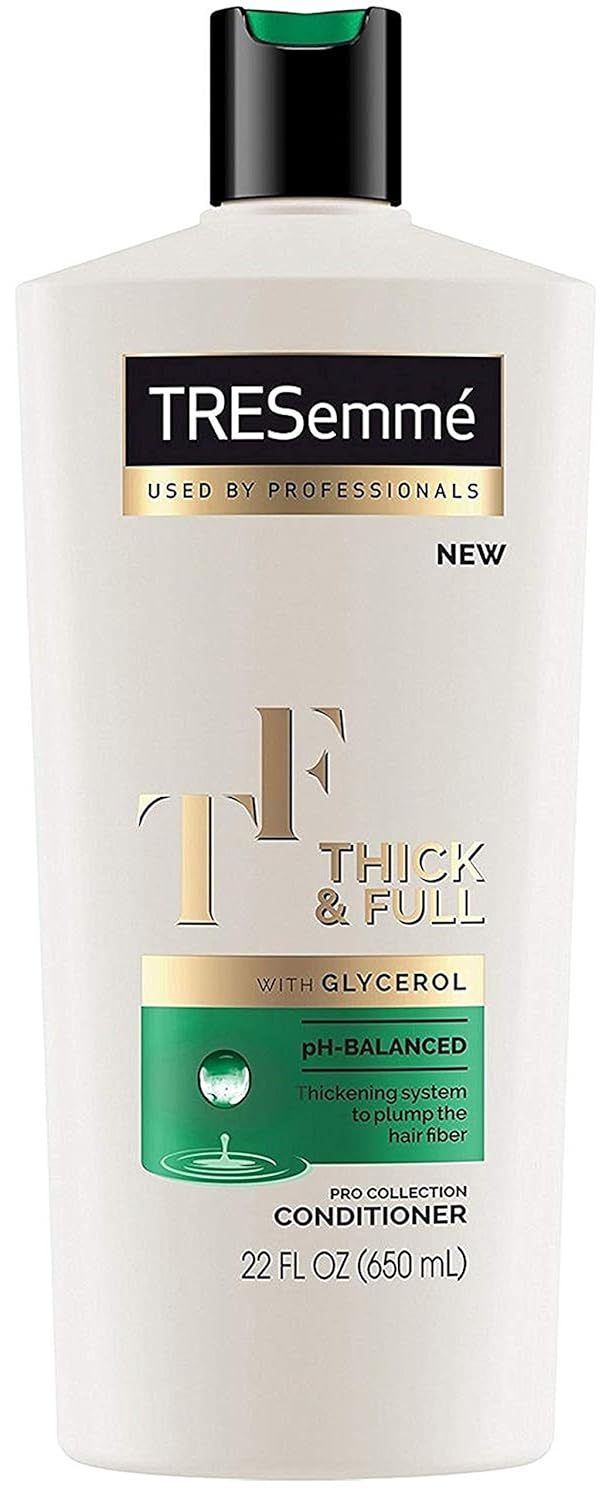 Tresemme Pro Collection Conditioner - Thick & Full - With Glycerol - 22 Fl Oz (Pack of 3)