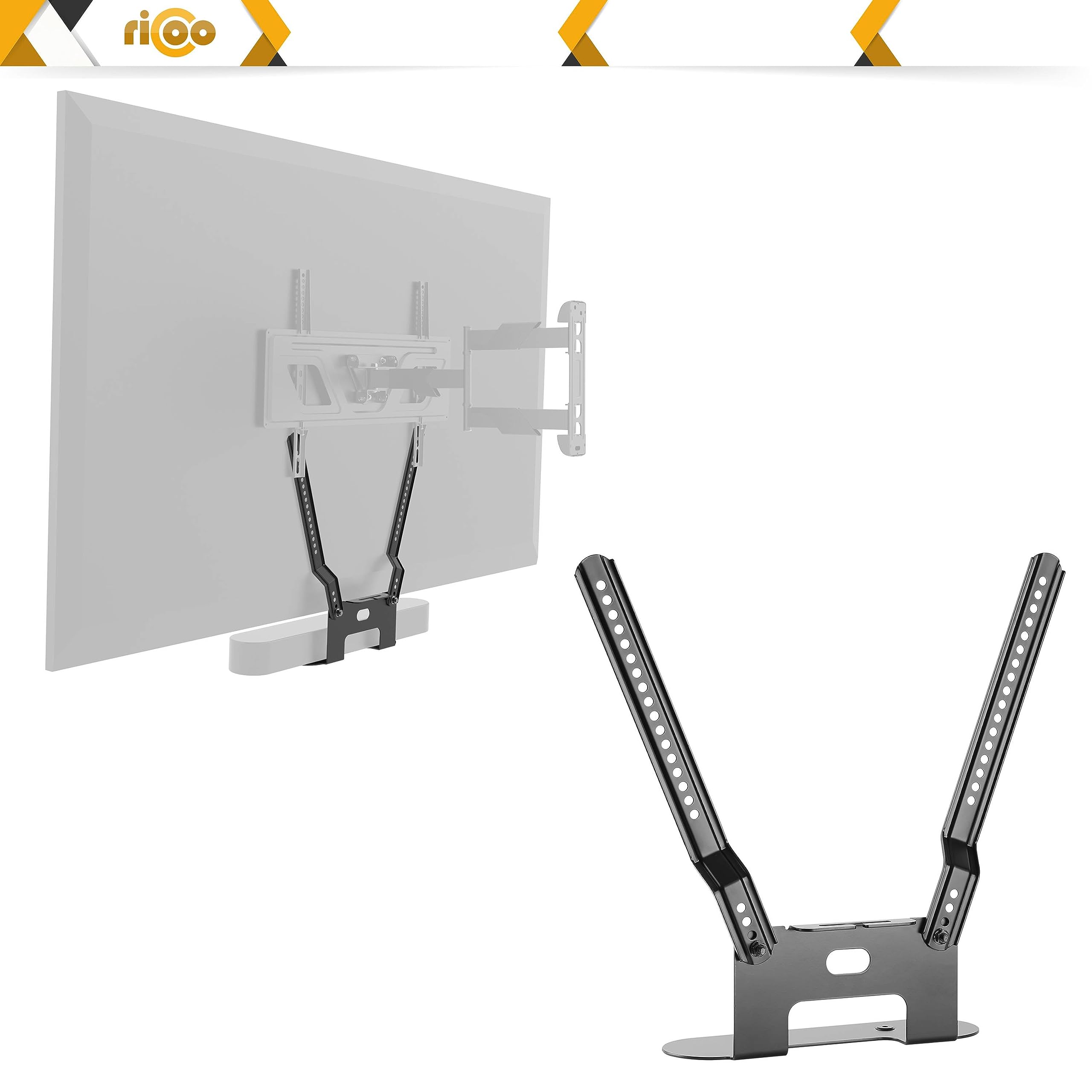 Fixation-support Tv,Support Mural TV Universel Réglable,support De