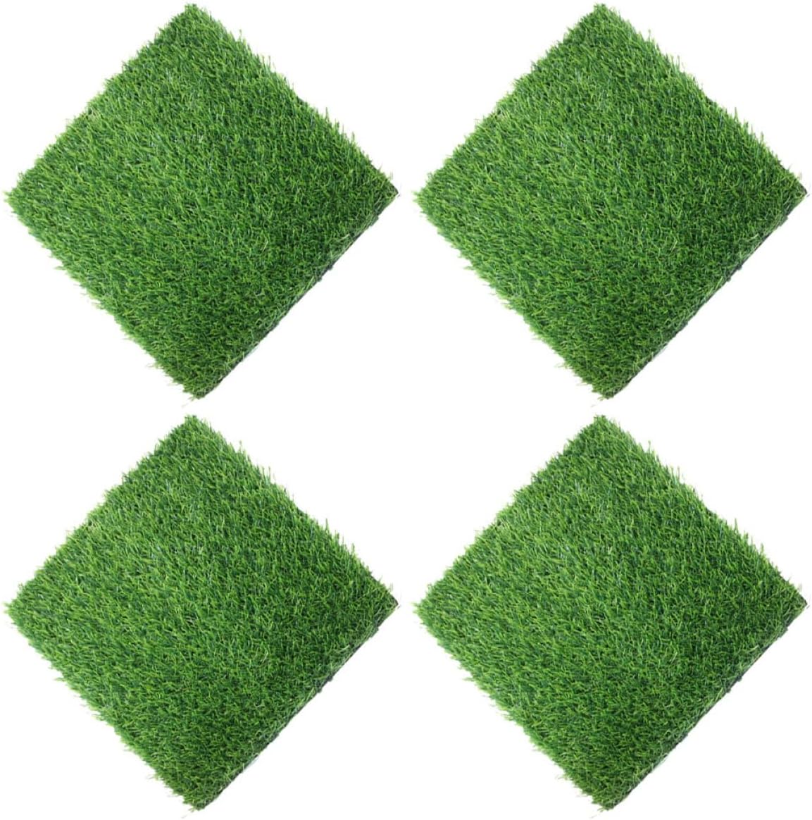 Artificial Grass Turf Mat Fake Grass for Dogs Easy to Maintain Outdoor Rug for Garden