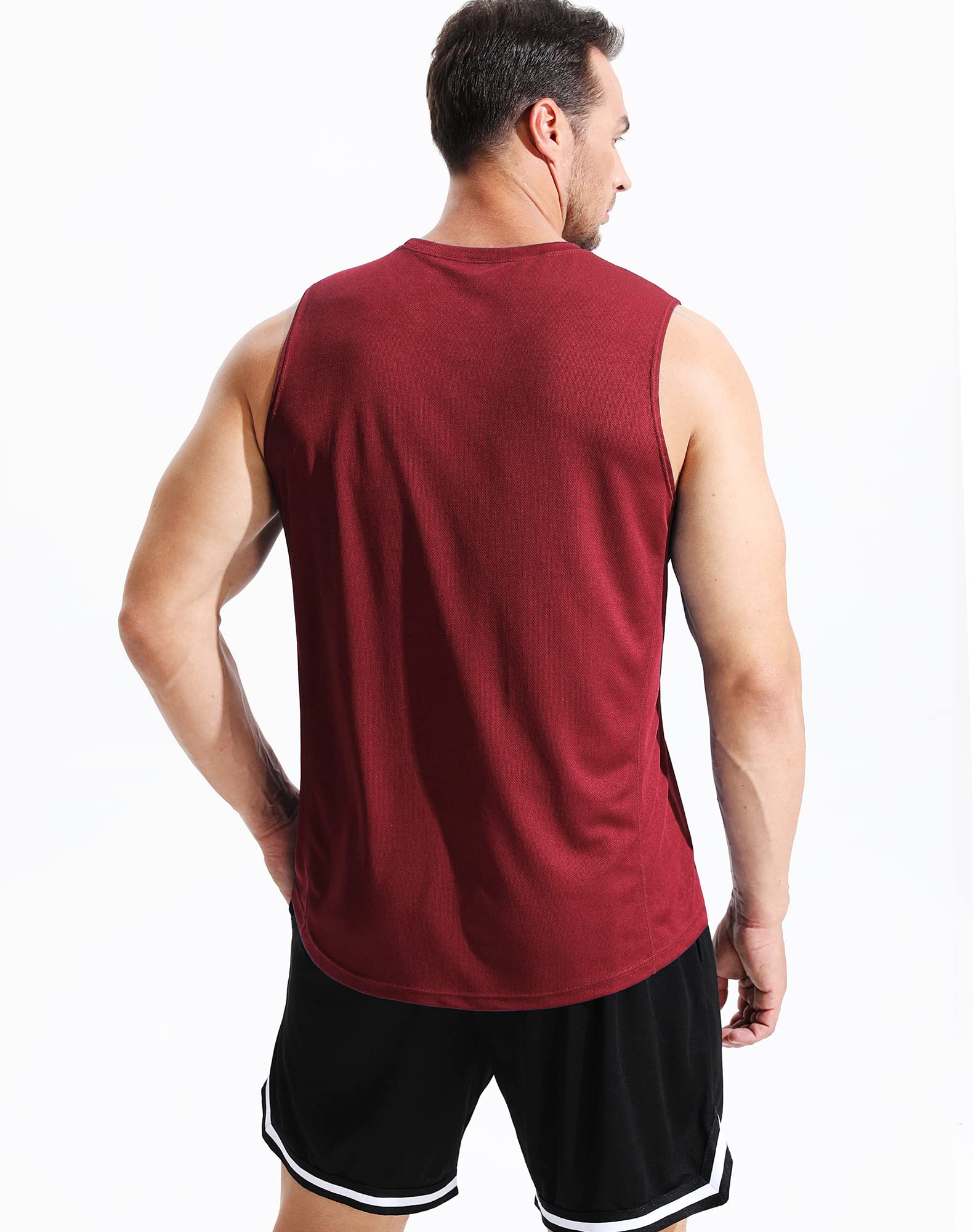 NELEUS Men's Dry Fit Workout Running Muscle Tank Top