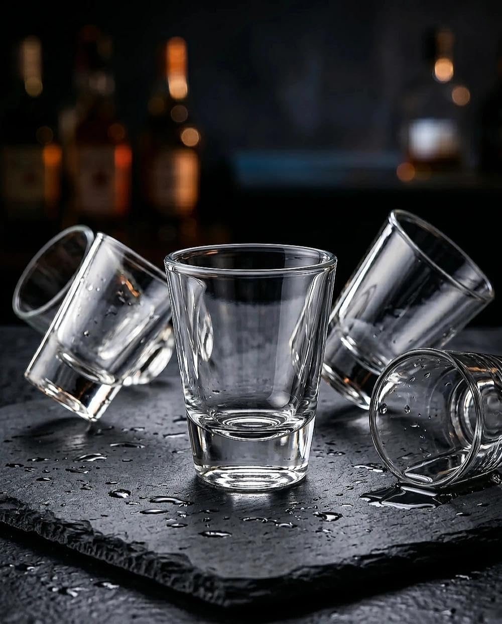 Kieliszki do wódki, 30 ml, zestaw kieliszków do shotów tequili, wytrzymałe kieliszki do shotów ze szkła, do wódki, likieru, ouzo, tequili