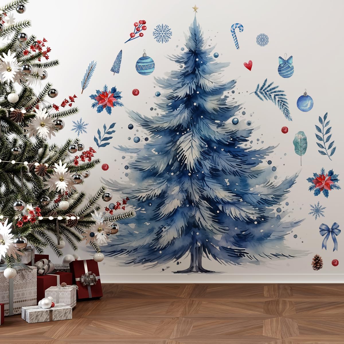 油彩画 Xmas tree Amazon.com: Christmas Wall art, Chiristmas Tree