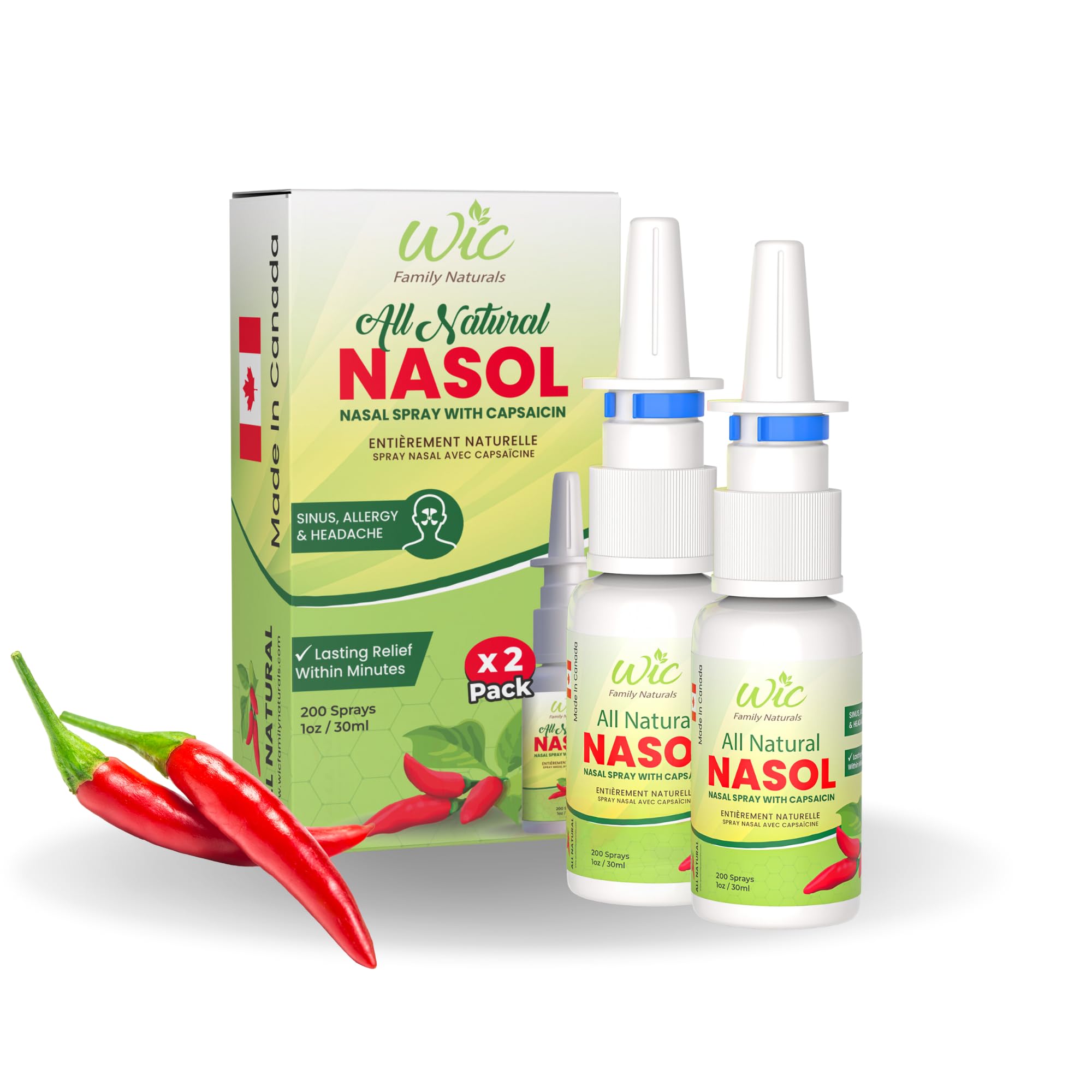 All Natural Capsaicin Nasal Spray, 30 mL, 200 Sprays, Rosemary, Sea Salt, Eucalyptus & Vitamin C — Amazon image 10