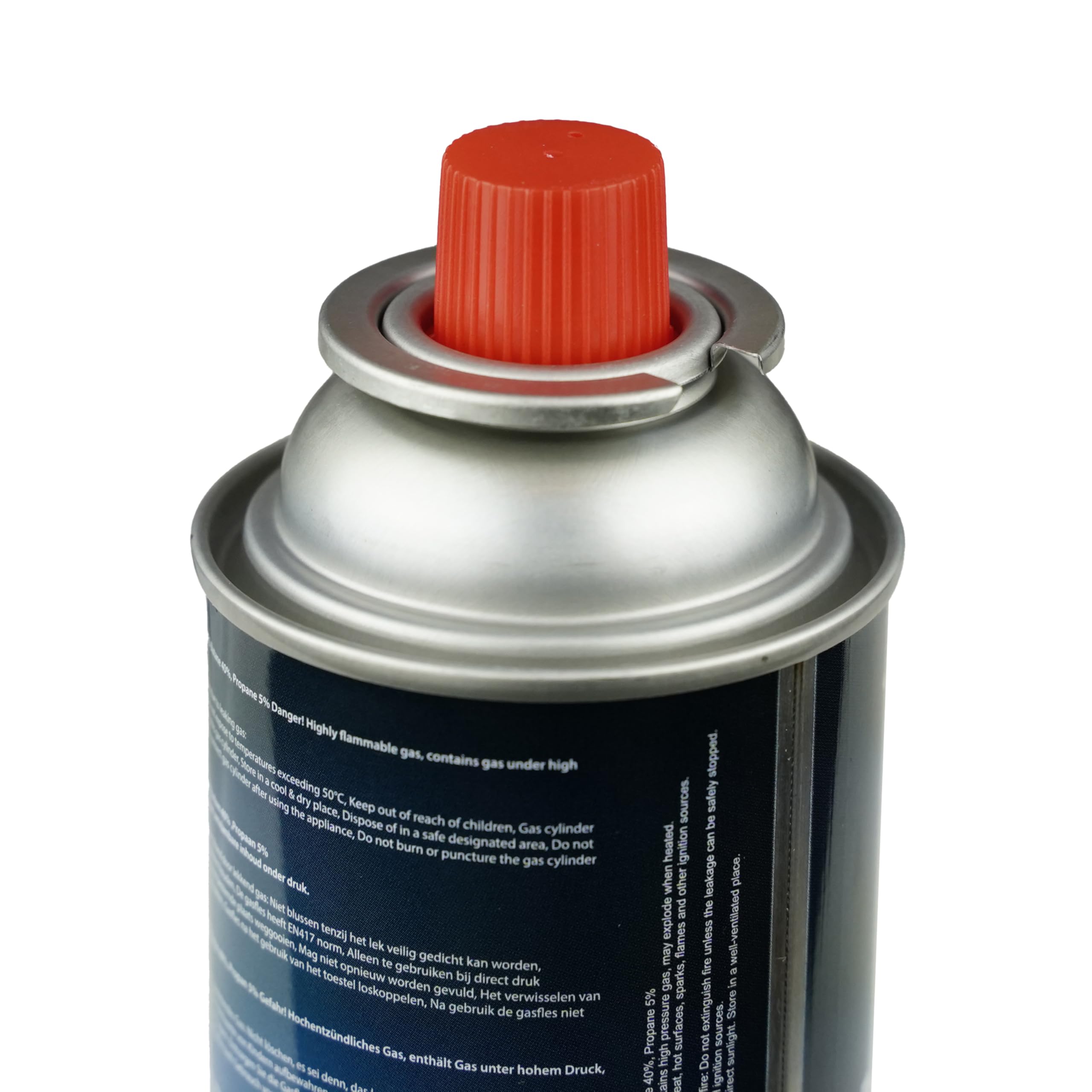 Chalumeau a Gaz 1300°C - Allumage Electrique - Puissance Reglable - Set avec 8x Cartouche Butane 227g