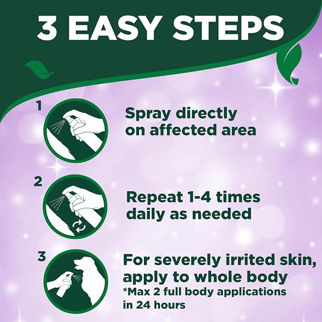 Foto 5 de 6 de Vet's Best Alergia Natural Itch Relief Dog Spray 250ml