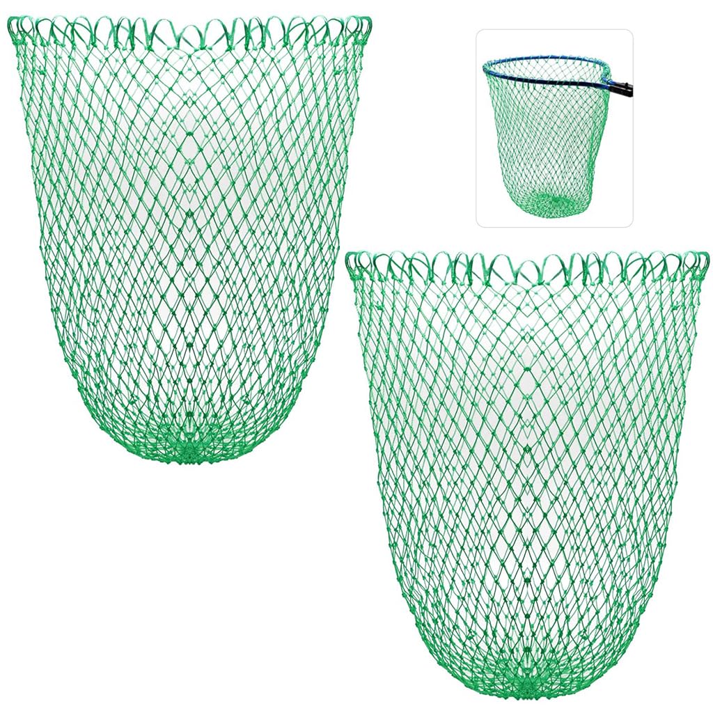 Proberos® 2Pcs Replacement Nets for Fishing Landing Net Frame 40-50cm Diameter Replacement Net 2 inches Mesh Fishing Net Replacement Universal Fishing Landing Net Replacement (B0CYGCV65C) Amazon Price History, Amazon Price Tracker