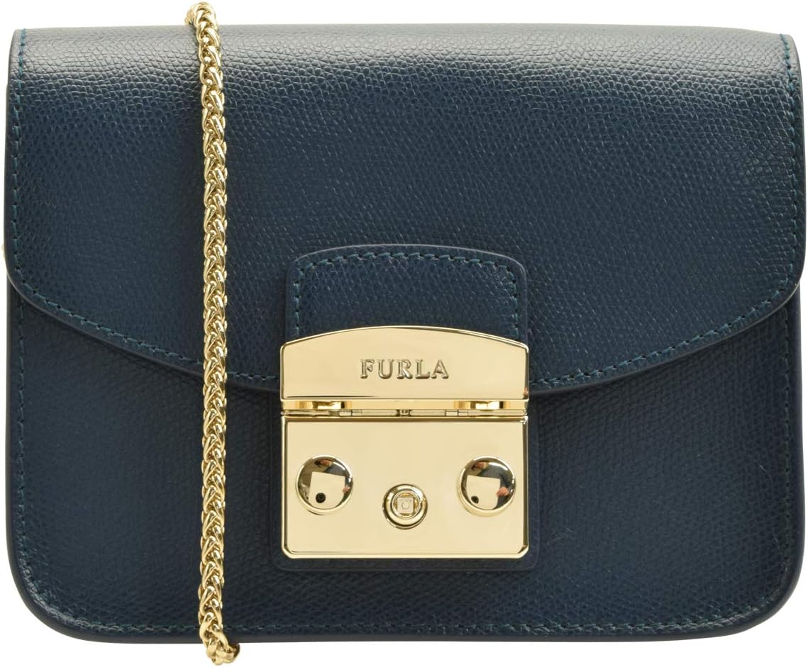 FURLA METROPOLIS 90TH♡新品未使用 Furla Metropolis shoulder bag leather brown women's used – 【公式